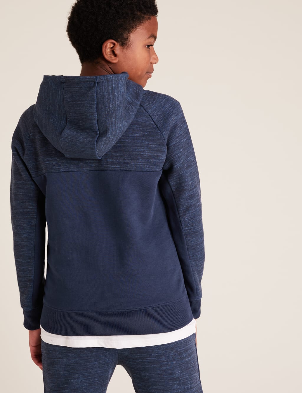 Cotton The Future Is Now Slogan Hoodie (6-14 Yrs) 4 of 4