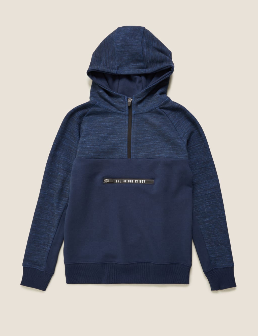 Cotton The Future Is Now Slogan Hoodie (6-14 Yrs) 2 of 4