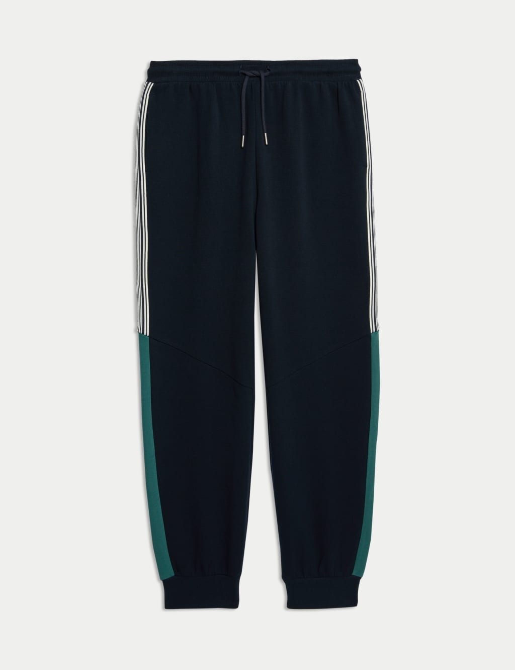 Cotton Rich Stripe Panel Joggers (6-16 Yrs) 2 of 6