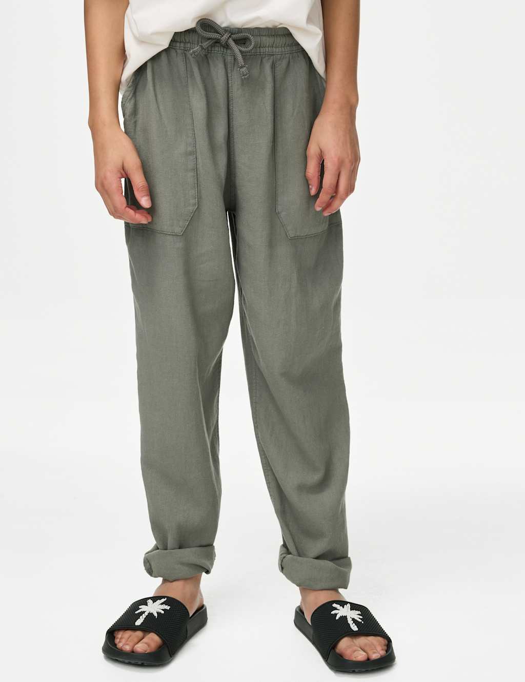 Linen Rich Trousers (6-16 Yrs) 4 of 5