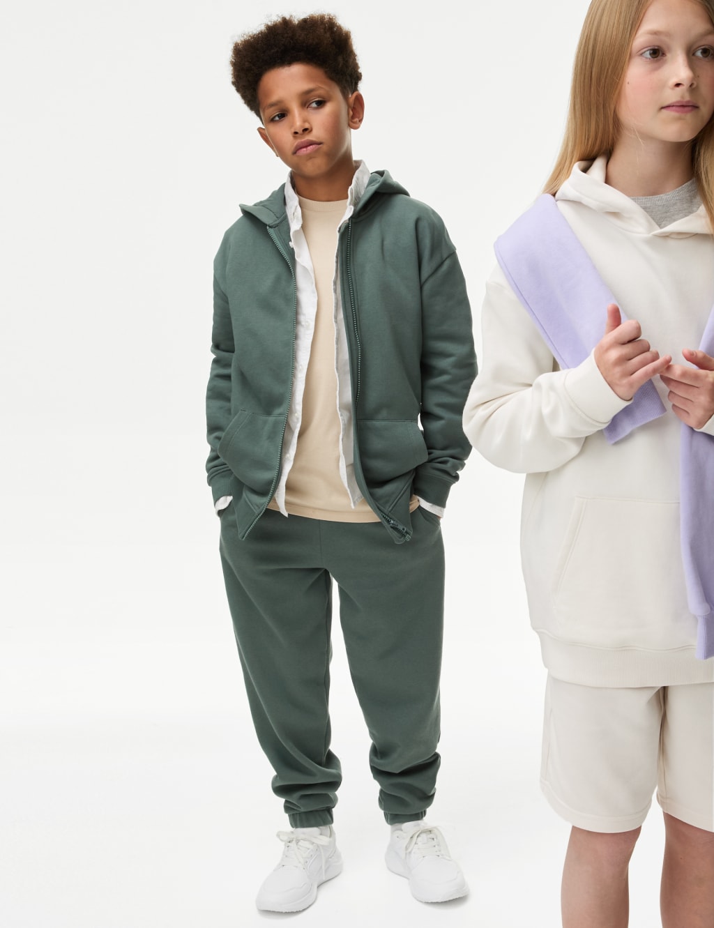 Cotton Rich Joggers 2 16 Yrs M S Collection M S