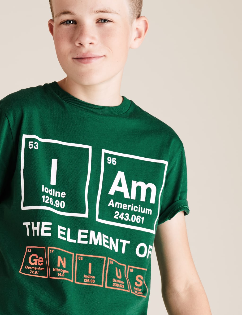 Pure Cotton Genius T-Shirt (6-16 Yrs) 3 of 4