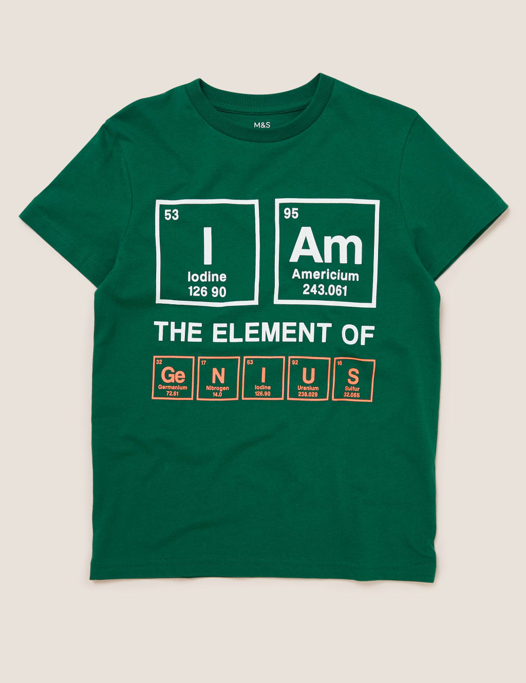 Pure Cotton Genius T-Shirt (6-16 Yrs) 2 of 4