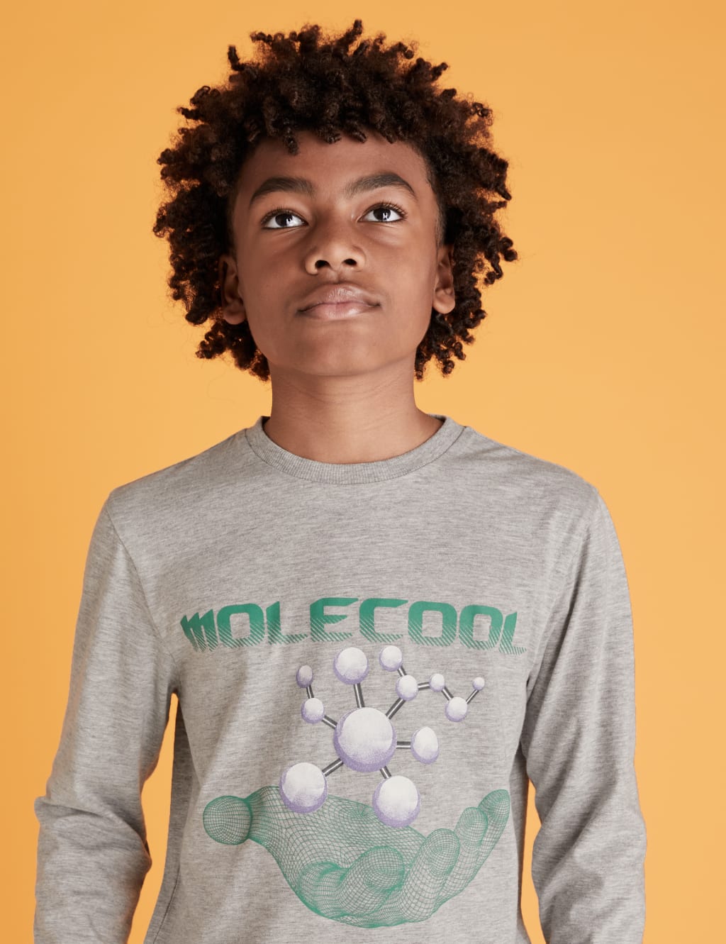 Cotton Science Print Top (6-14 Yrs) 1 of 4