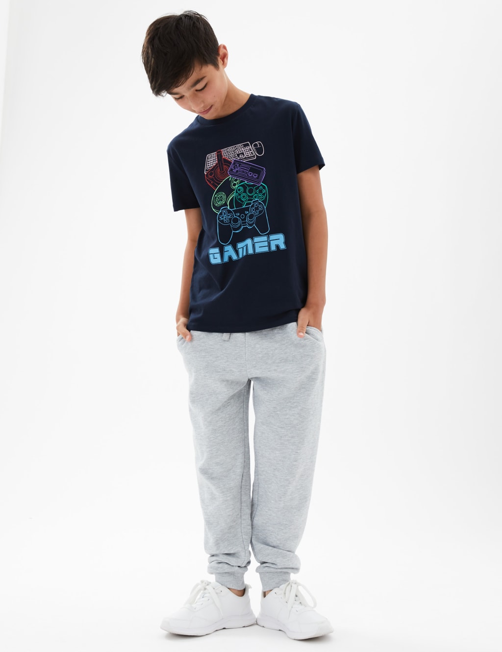 Pure Cotton Gamer Print T-Shirt (6-16 Yrs) 3 of 4