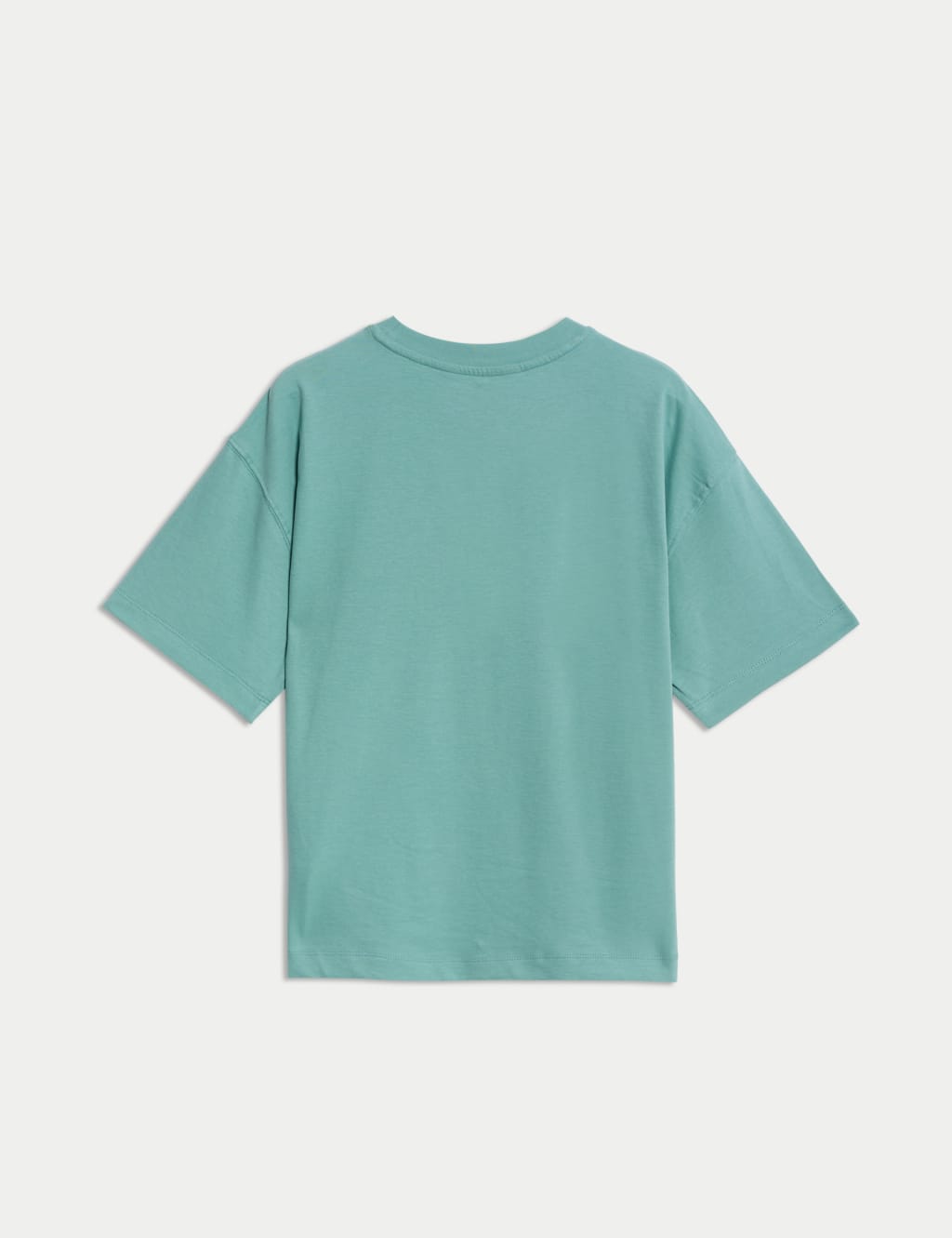 Pure Cotton Plain T-Shirt (2-16 Yrs) 2 of 2