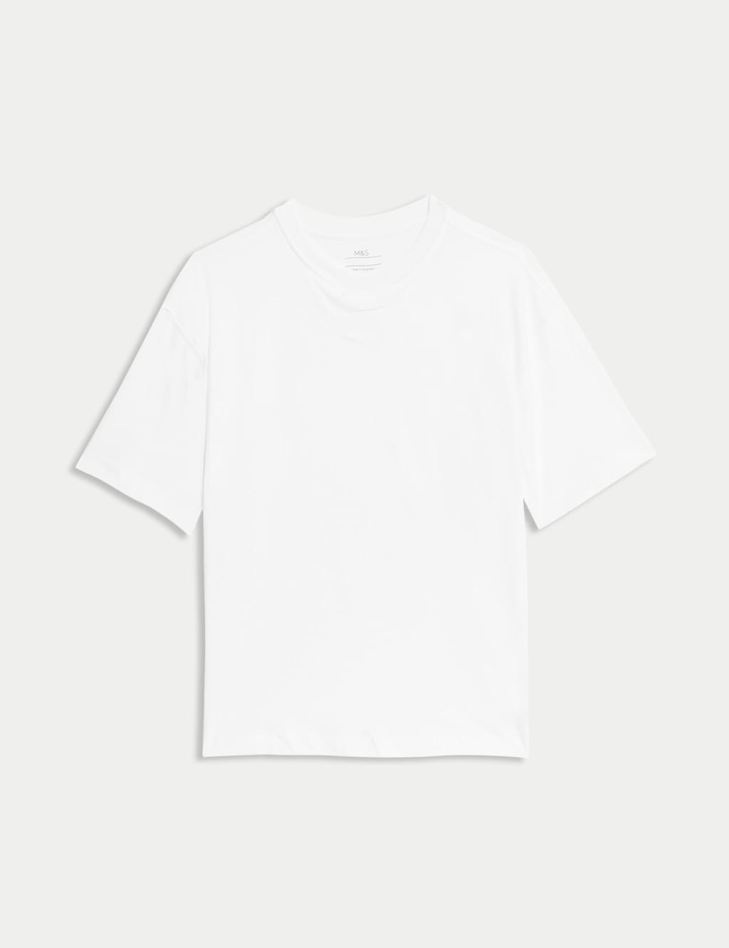 Pure Cotton Plain T-Shirt (2-16 Yrs) 2 of 5