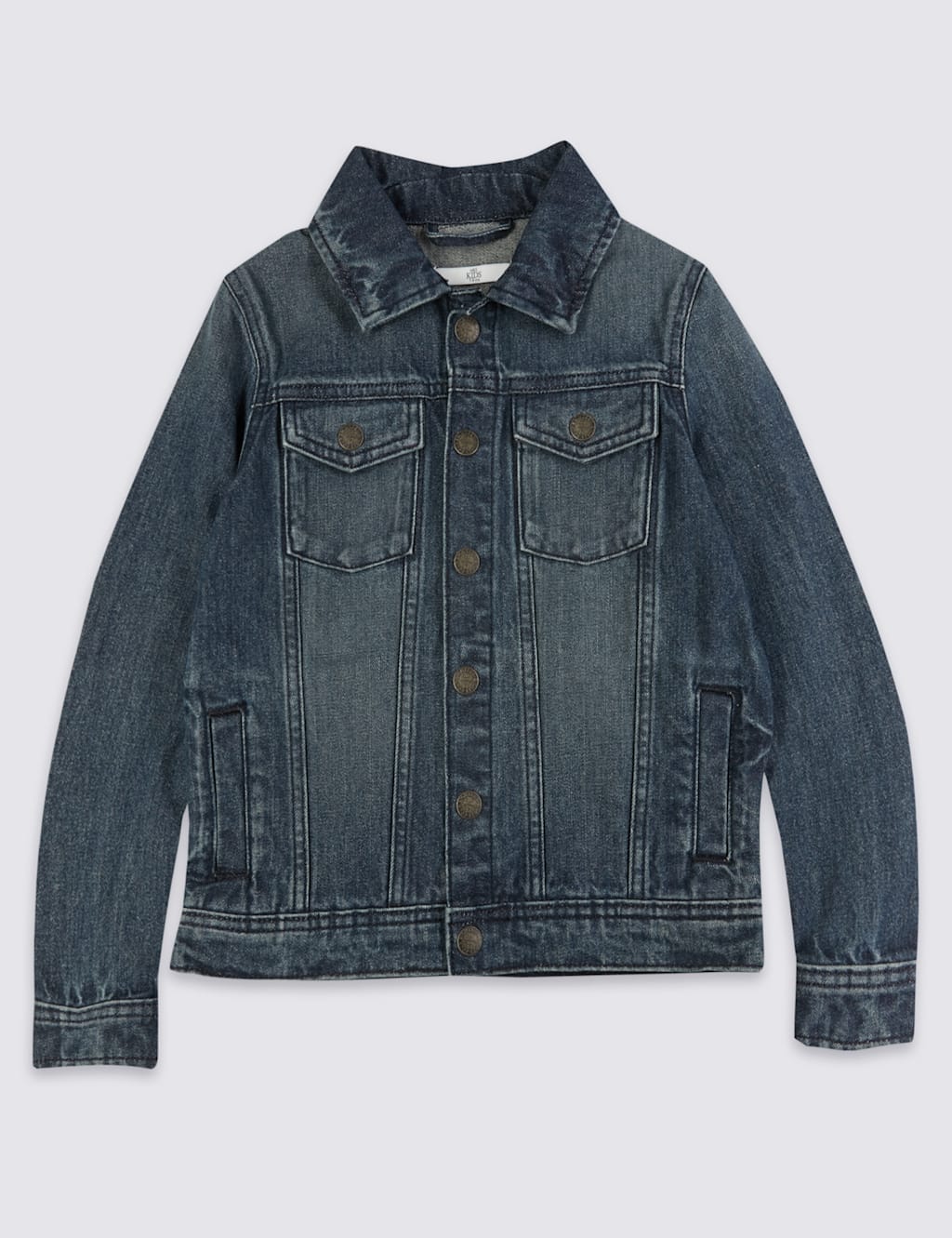 Pure Cotton Denim Jacket (3-14 Years) 2 of 5