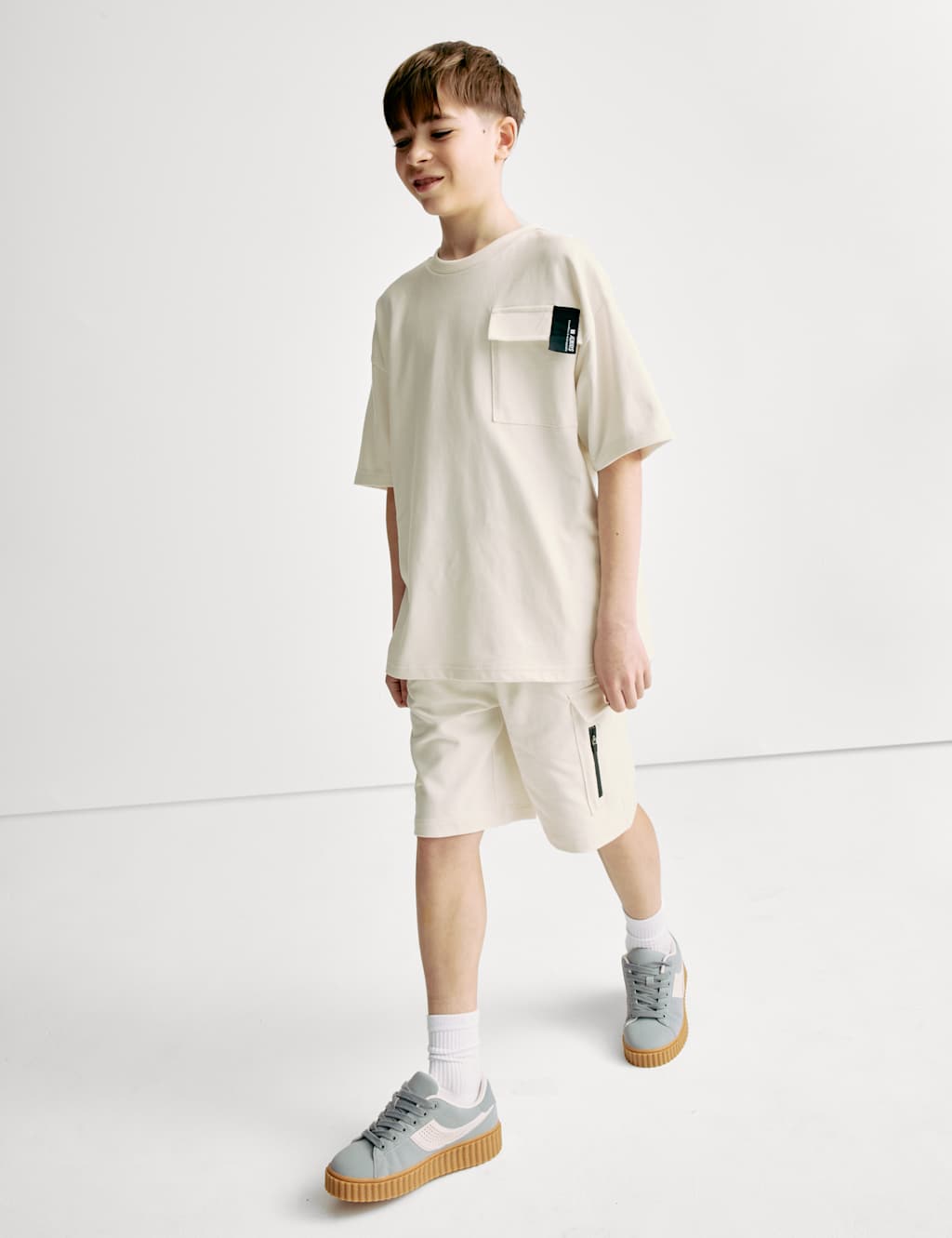 2pc Pure Cotton Sports Top & Bottom Set (2-16 Yrs) 3 of 7