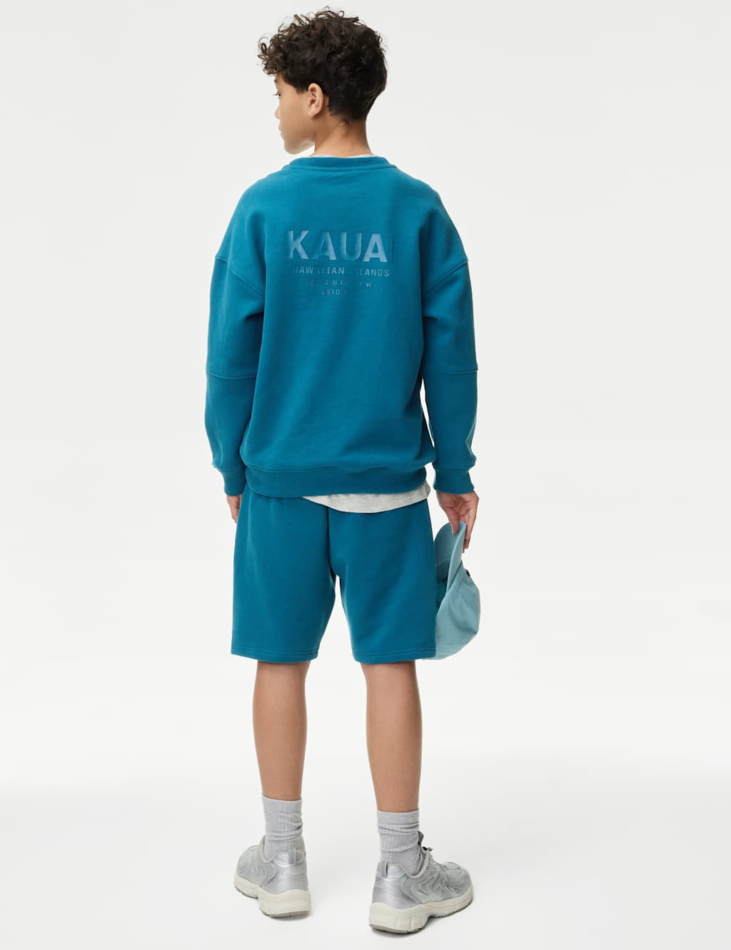 2pc Hawaii Sweatshirt and Shorts Outfit (2-16 Yrs) 4 of 5