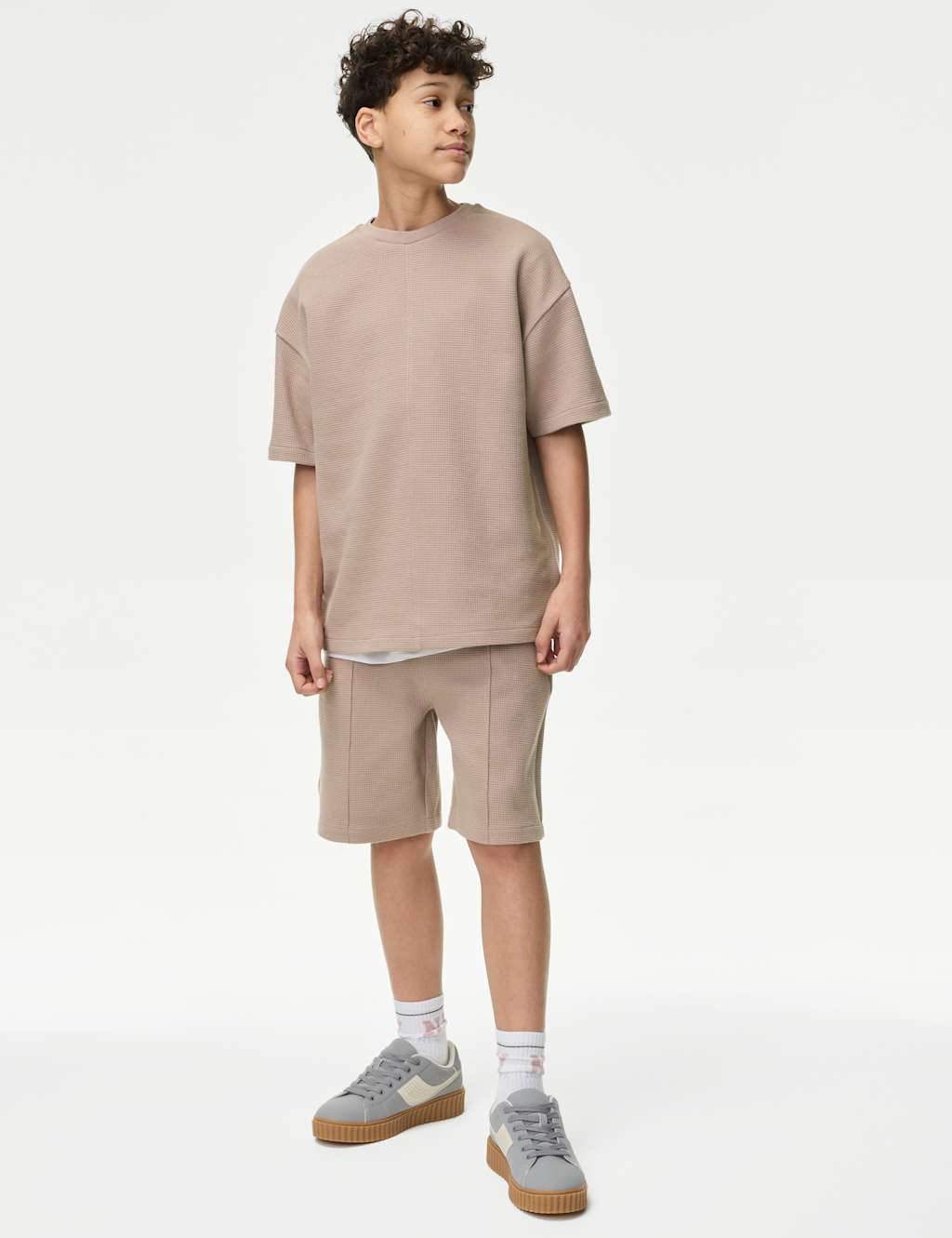 2pc Pure Cotton Waffle Top & Bottom Outfit (2-16 Yrs) 3 of 5