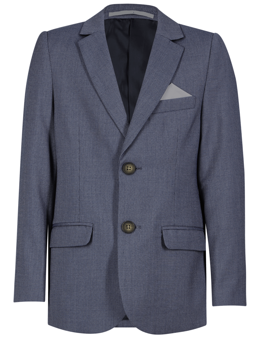 Notch Lapel Textured Blazer (3-14 Years) 9 of 10