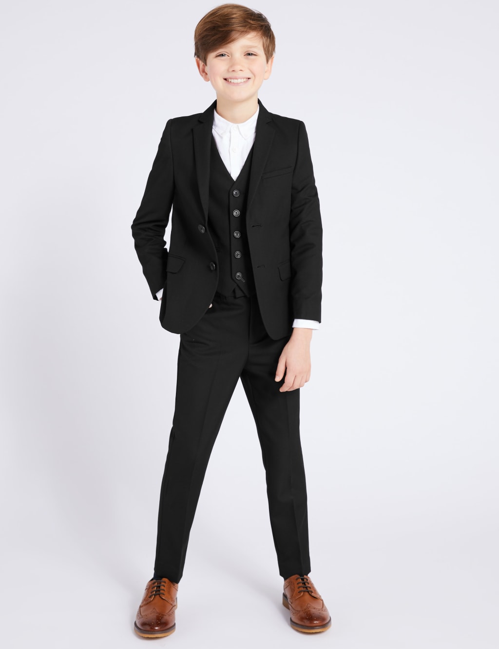 Black Suit Trousers (3-16 Yrs) 5 of 5