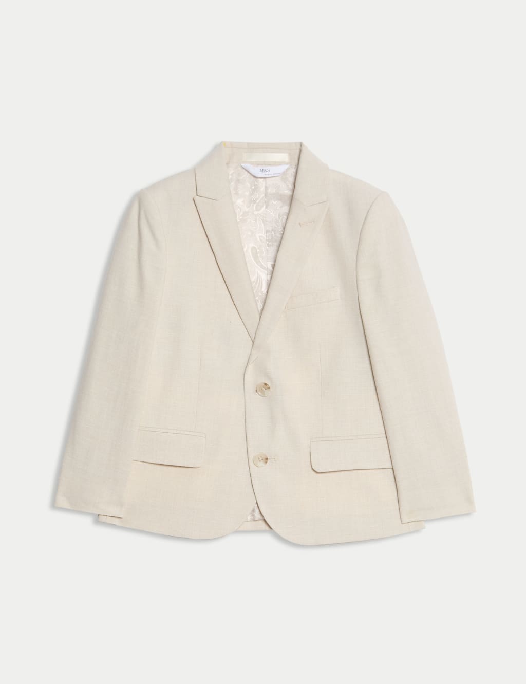 Suit Jacket with Linen (6-16 Yrs) 2 of 6