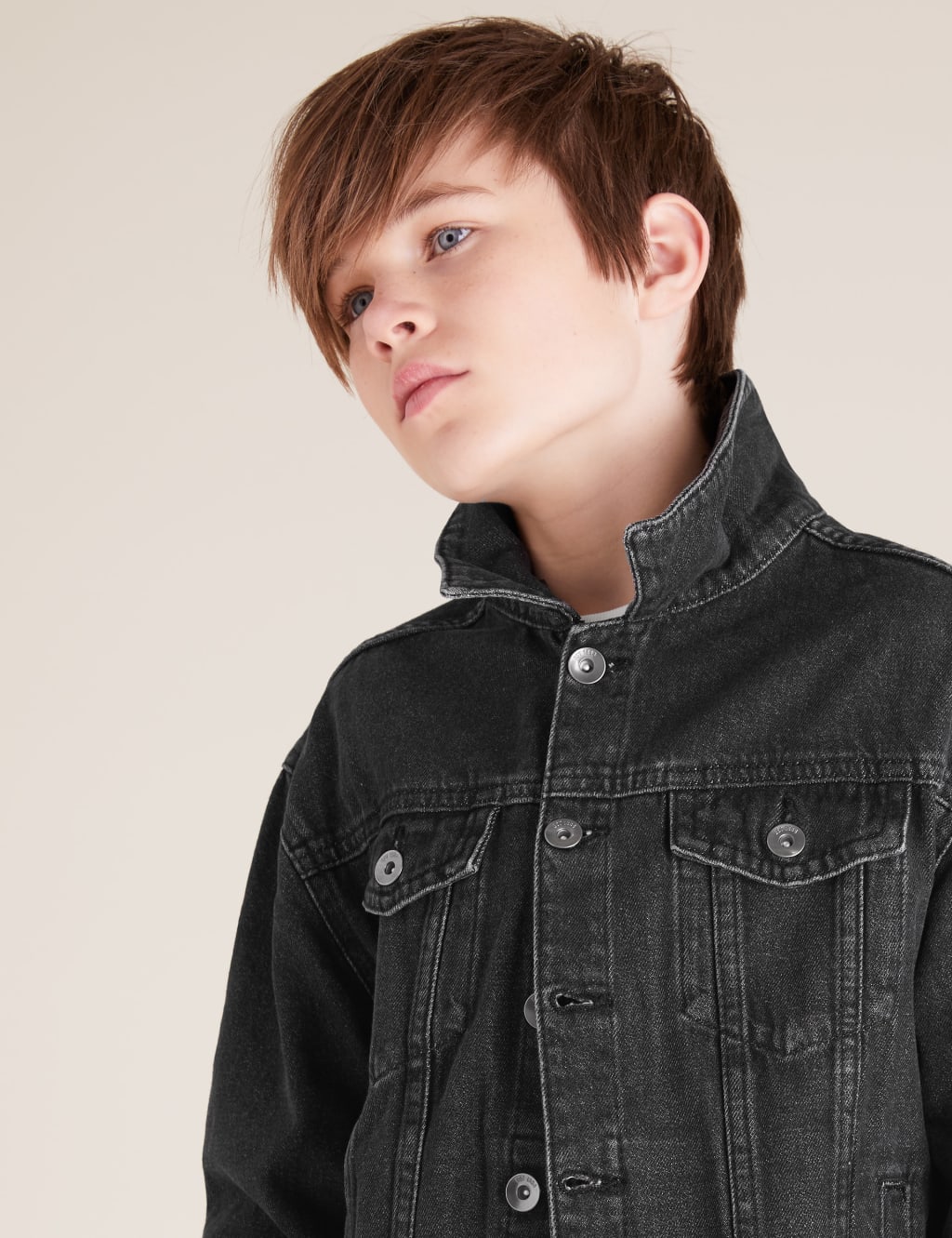 Denim Hooded Jacket (6-14 Yrs) 3 of 5
