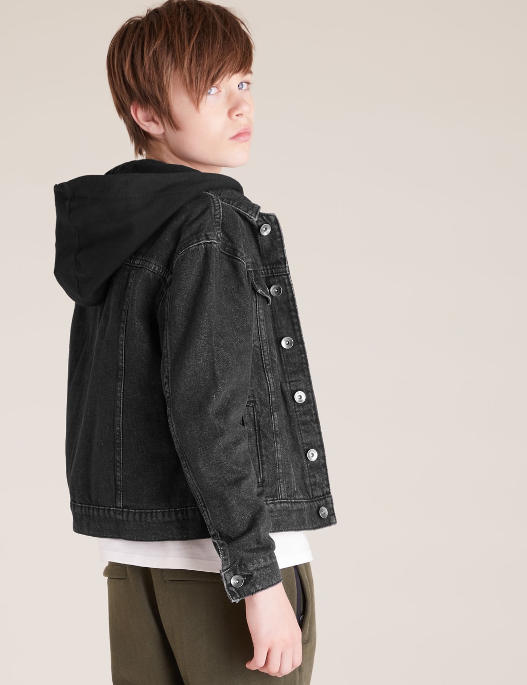 Denim Hooded Jacket (6-14 Yrs) 5 of 5