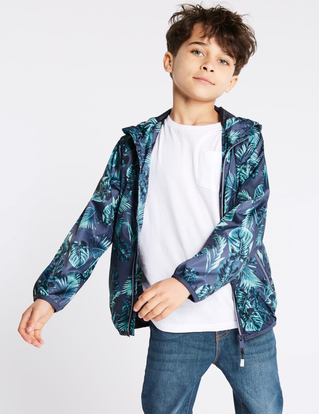 All Over Print Tropical Jacket (3-16 Years) 1 of 5