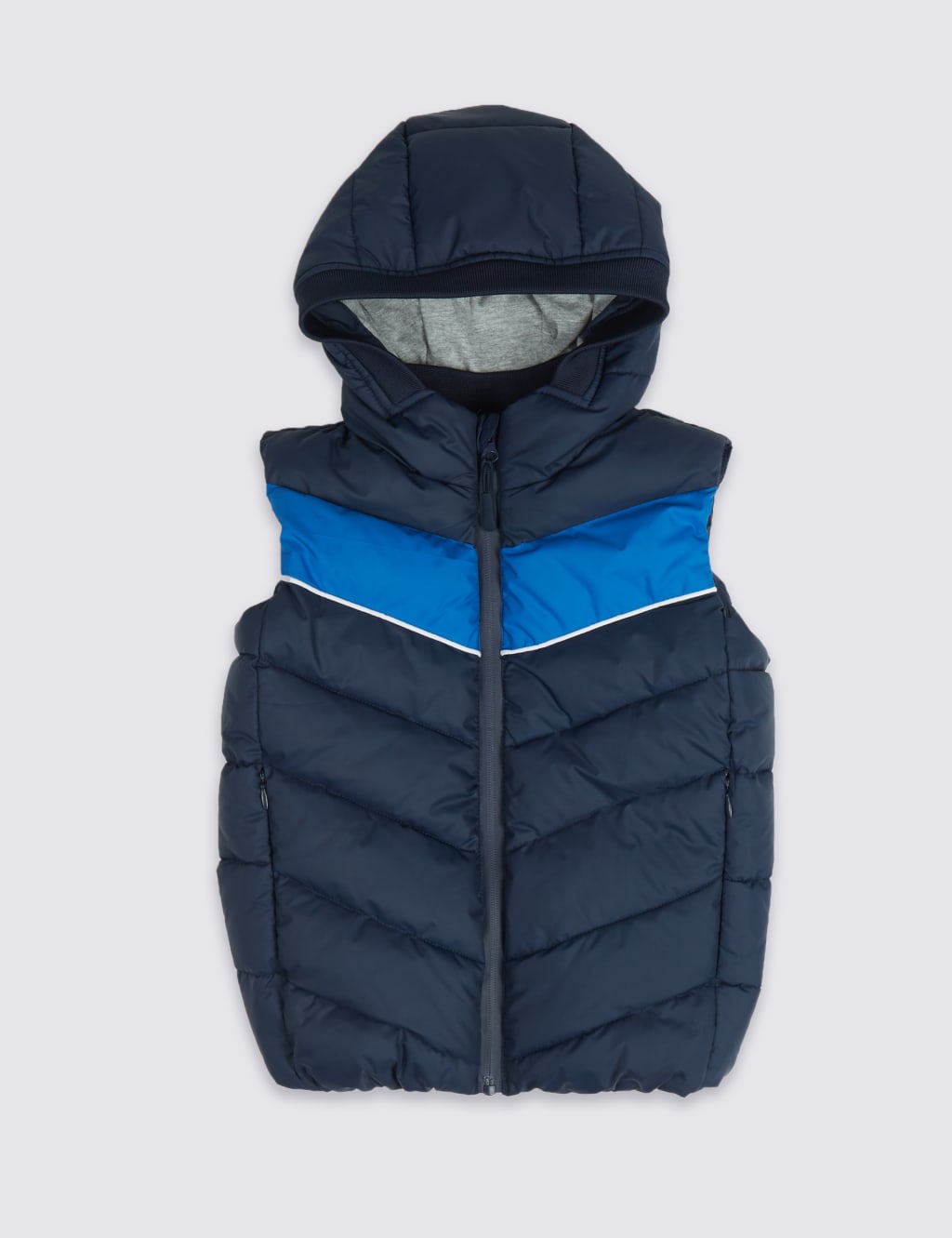 Colour Block Hooded Gilet (3-16 Years) 2 of 7