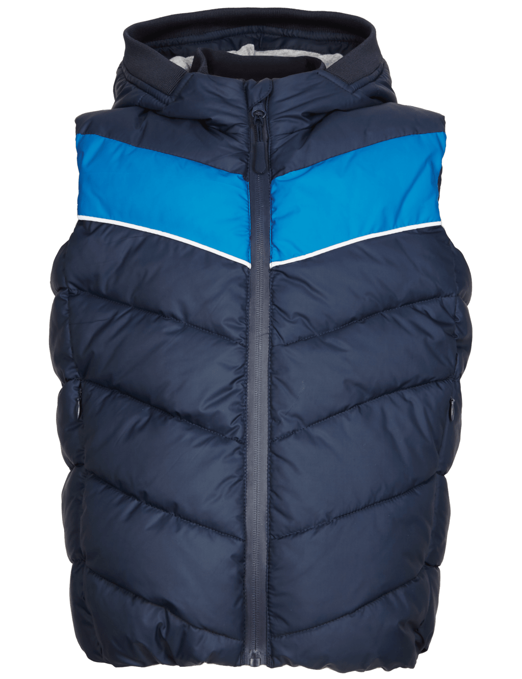 Colour Block Hooded Gilet (3-16 Years) 6 of 7