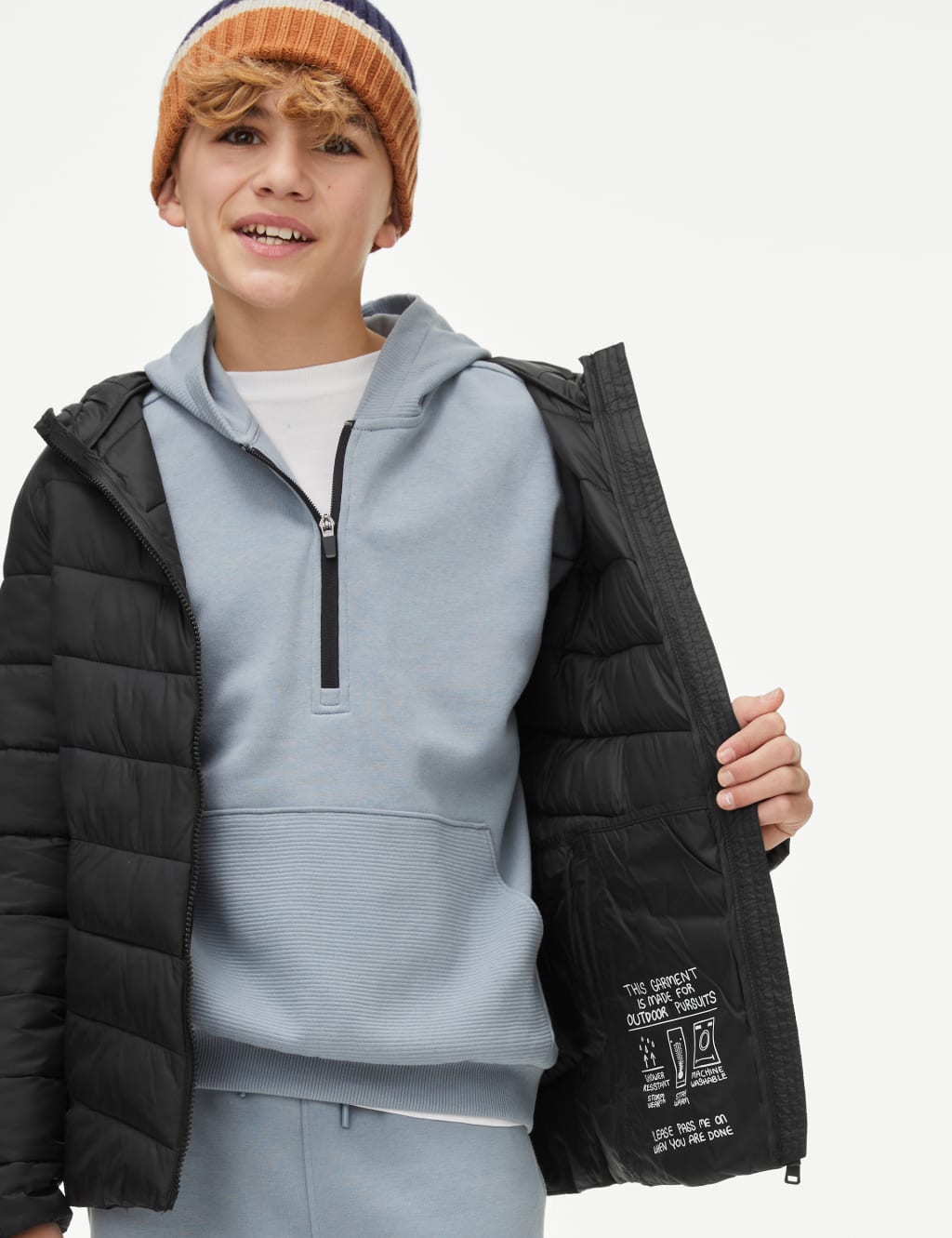 Stormwear Lightweight Hooded Padded Coat 6 16 Yrs