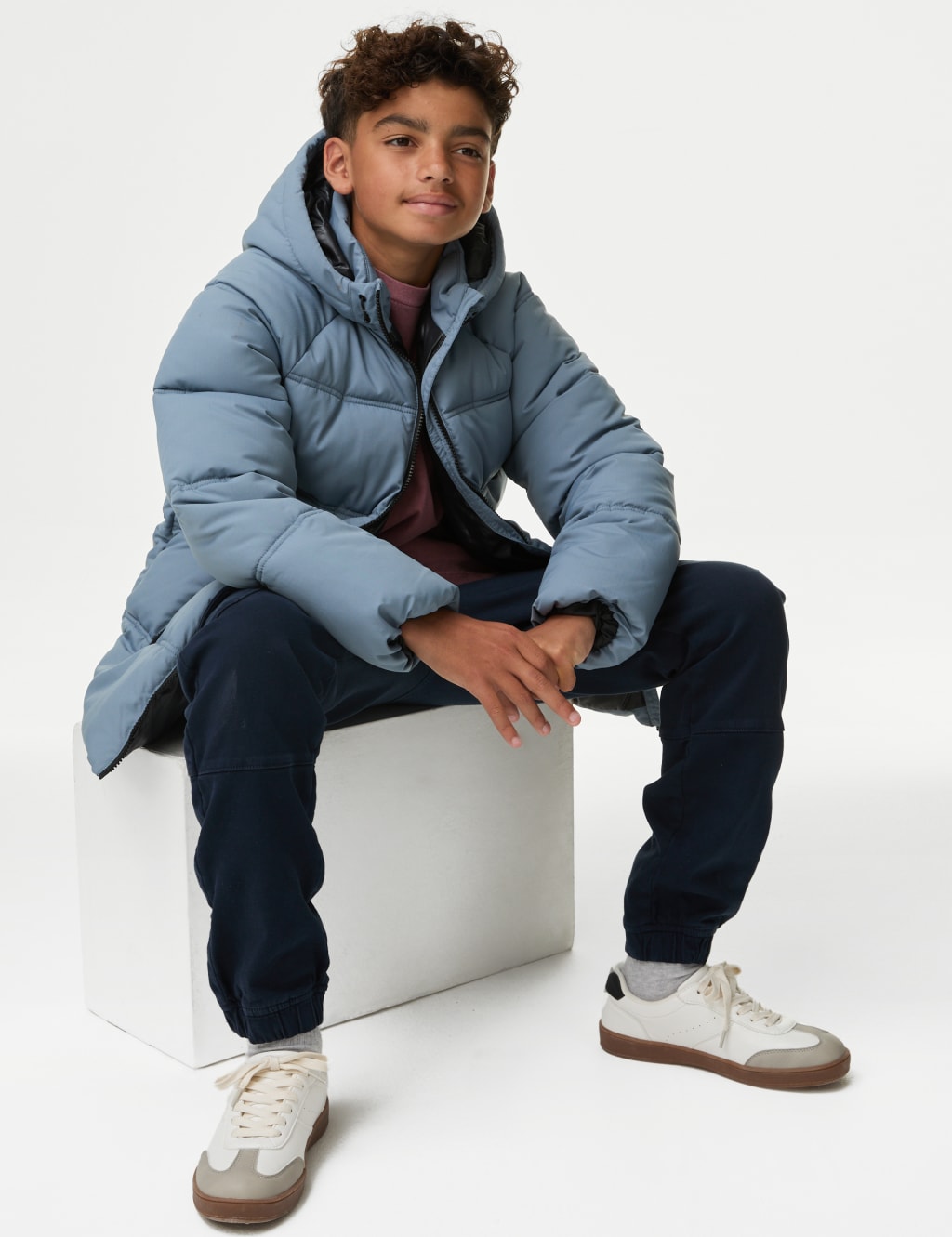 Padded Coat 6 16 Yrs M S Collection M S