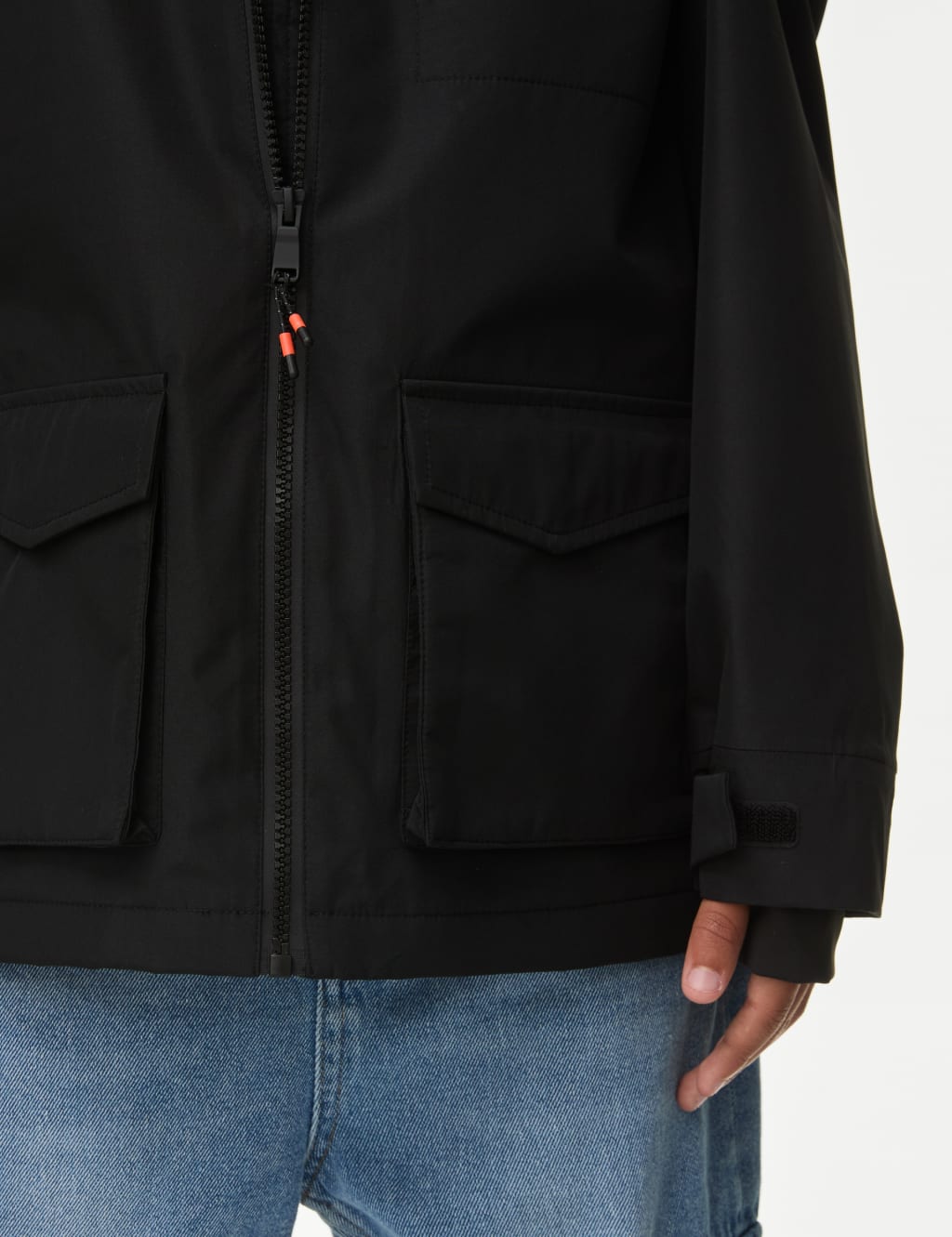 Lightweight Waterproof Hooded Jacket (6-16 Yrs) 5 of 8