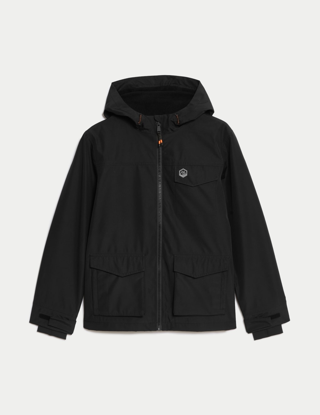Lightweight Waterproof Hooded Jacket (6-16 Yrs) 2 of 8