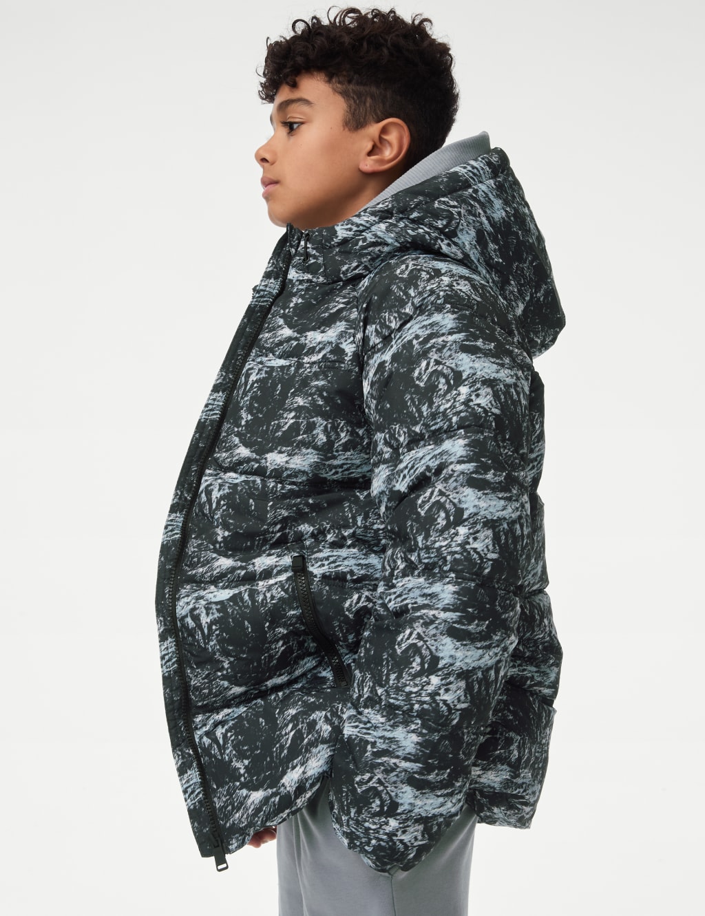 M&s collection padded coat outlet