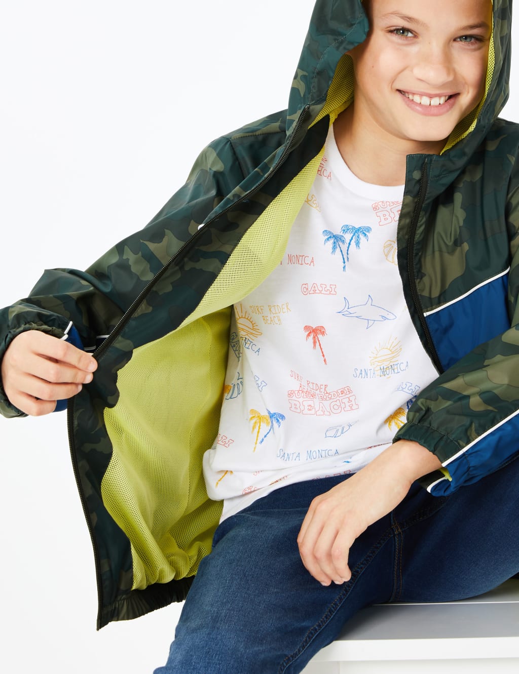 Stormwear™ Camouflage Windbreaker (6-16 Yrs) 5 of 7