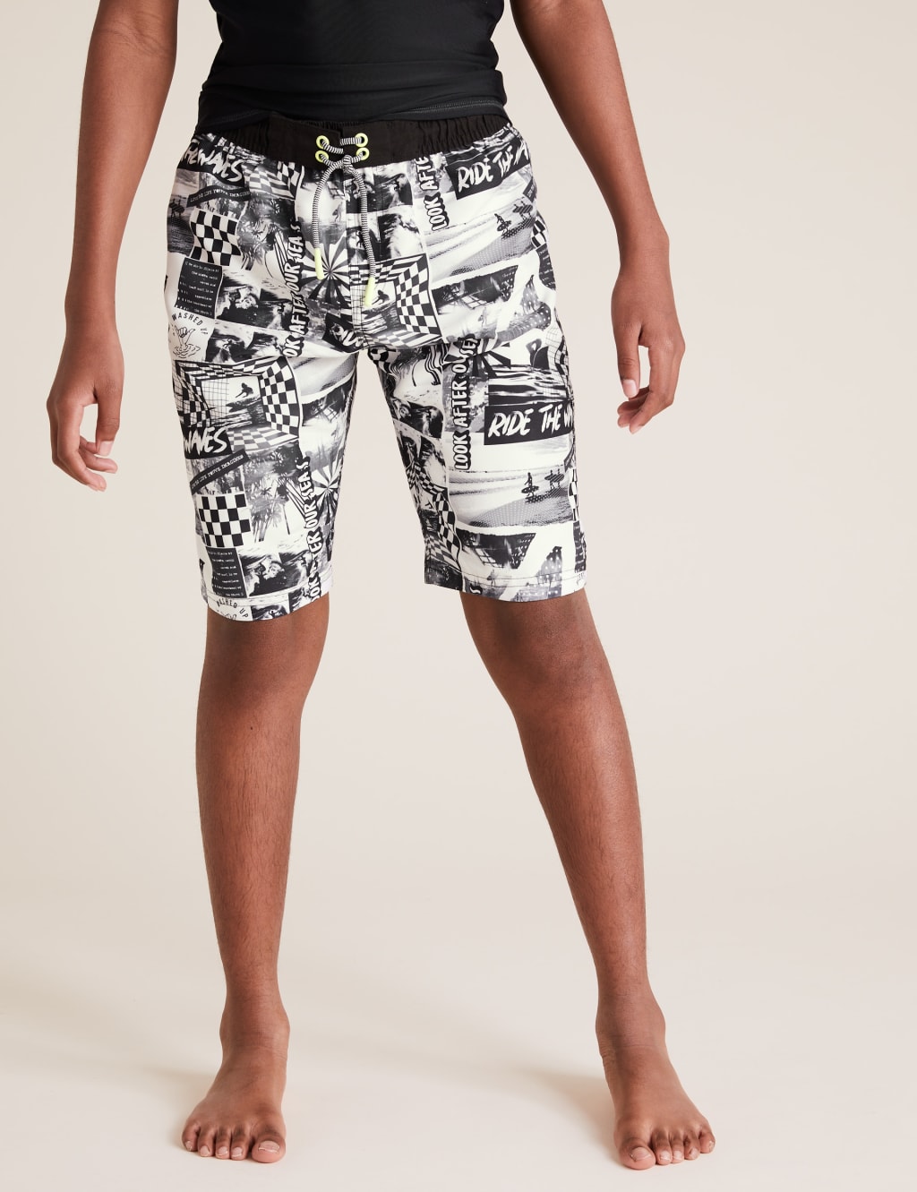 Photographic Ride The Waves Board Shorts (6-14 Yrs) 3 of 4