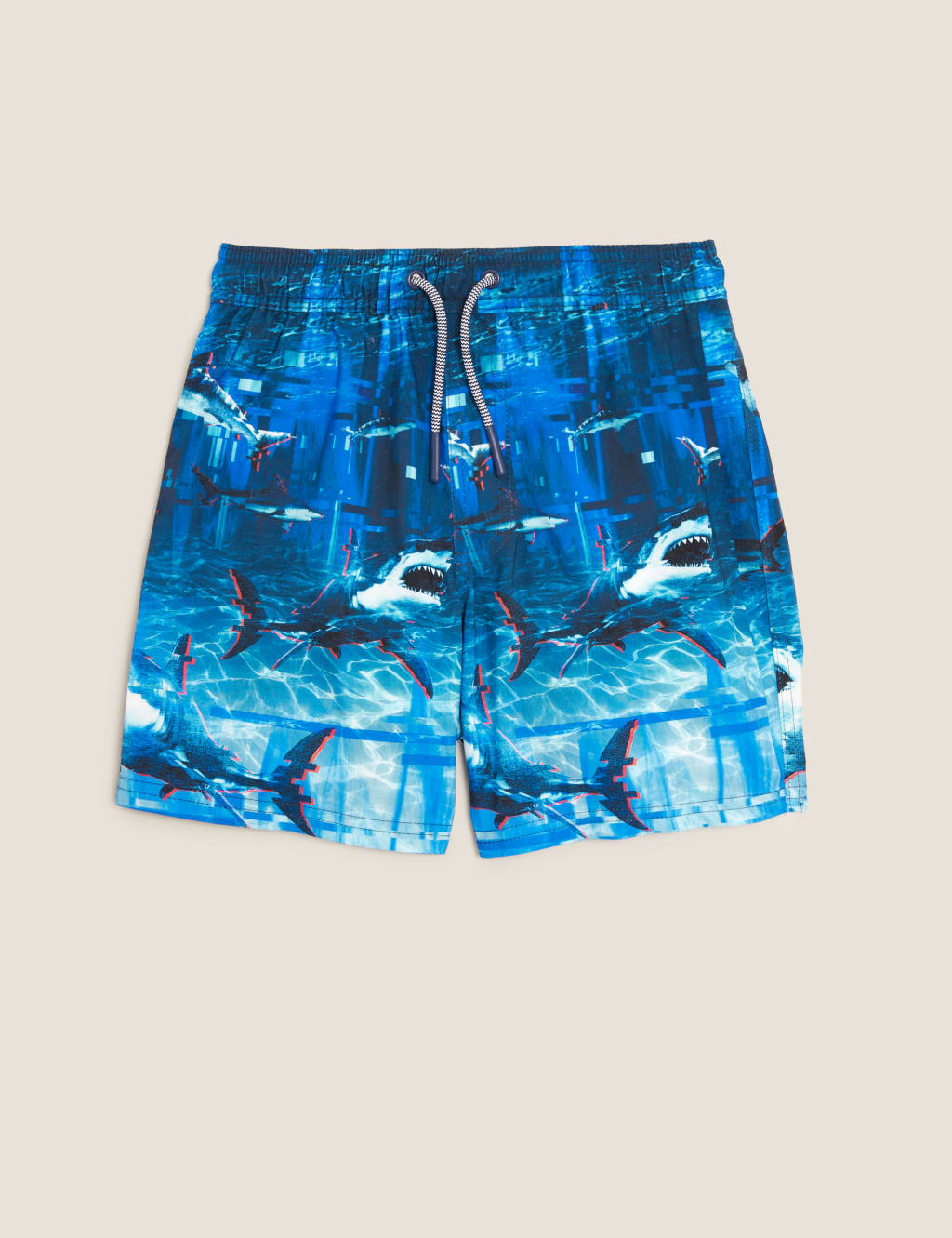 Shark Photographic Swim Shorts (6-14 Yrs) 2 of 4