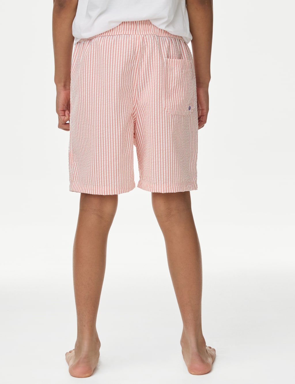 Cotton Blend Striped Swim Shorts (6-16 Yrs) 4 of 6