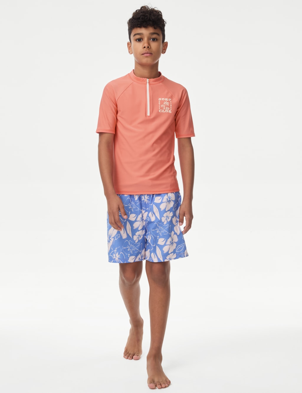 Quarter Zip Rash Vest (2-16 Yrs) 3 of 6
