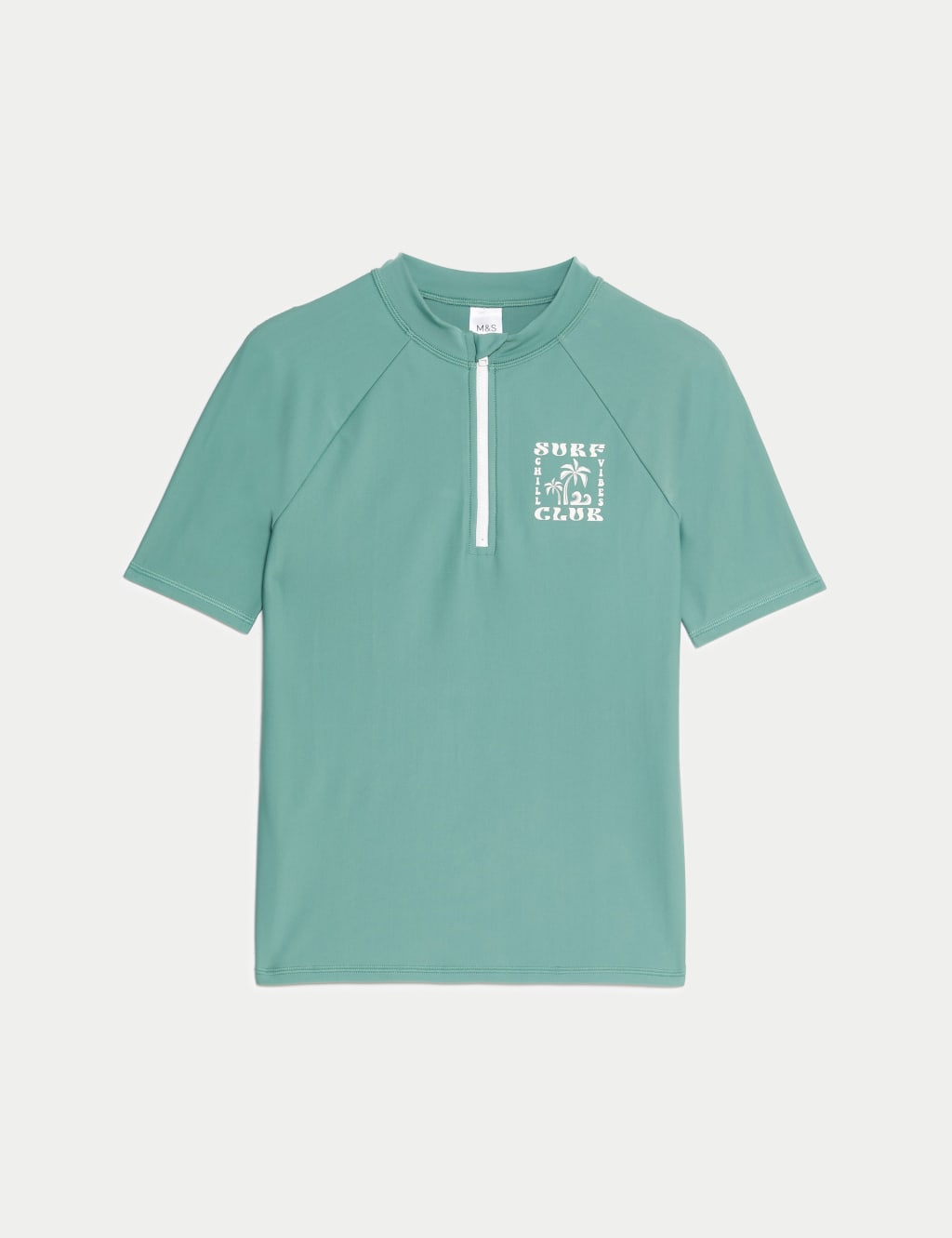 Quarter Zip Rash Vest (2-16 Yrs) 2 of 6