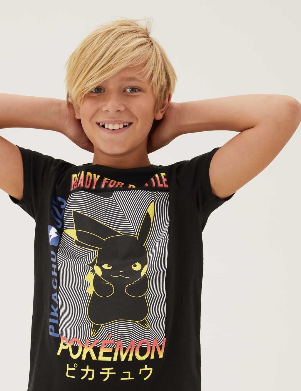 Pure Cotton Pokemon™ T-Shirt (6-16 Yrs) 1 of 6