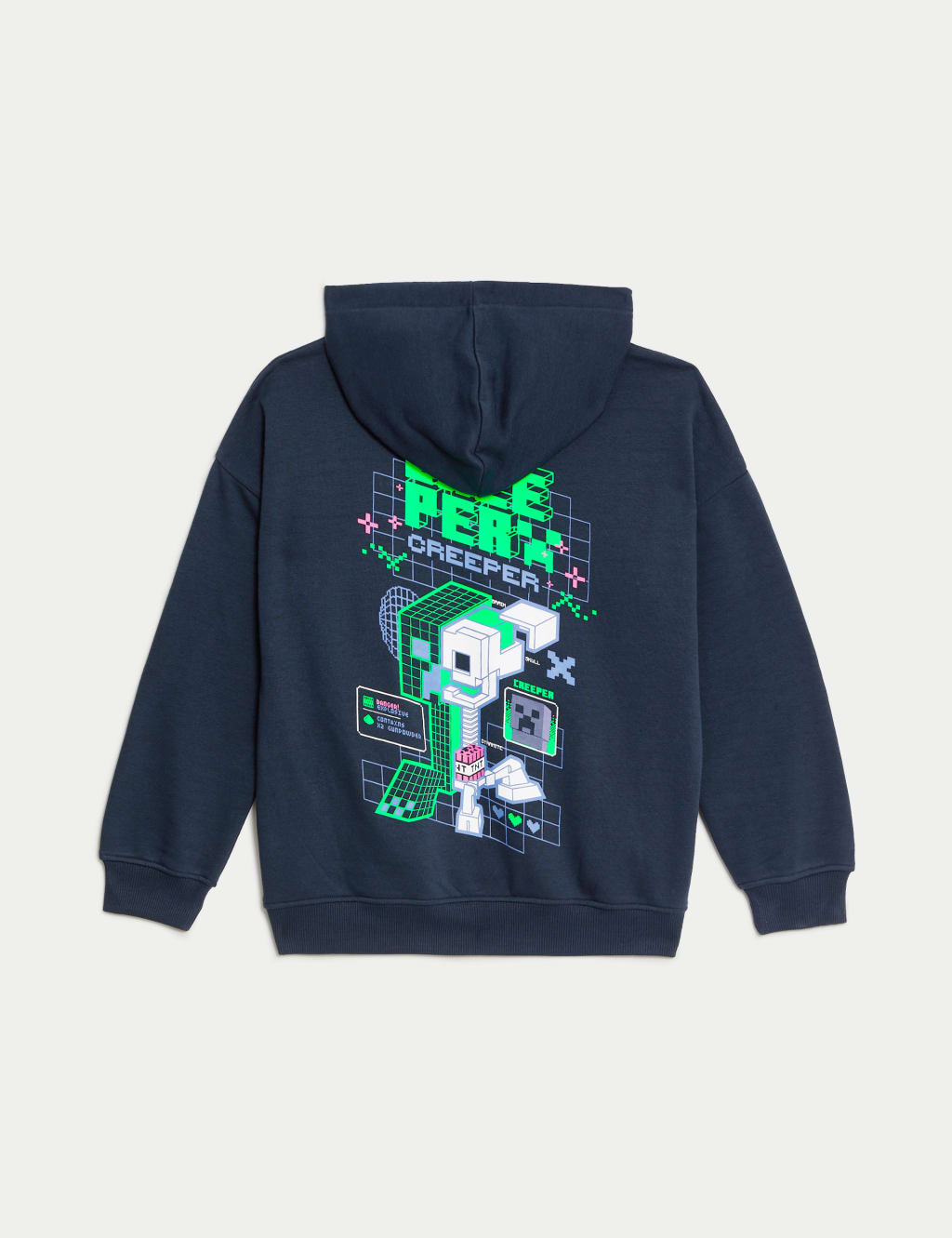 Cotton Rich Minecraft Hoodie 6 16 Yrs