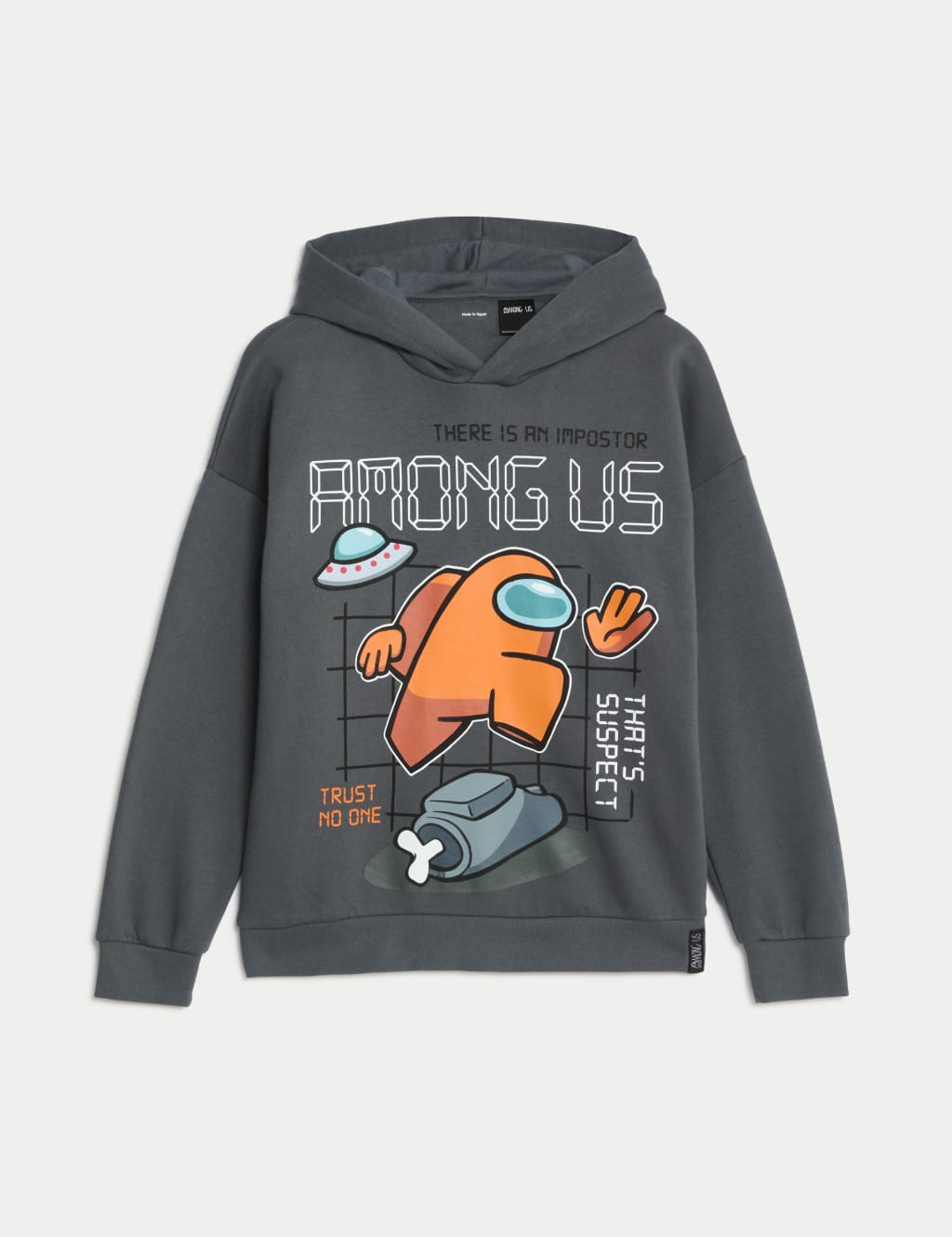 Among Us Cotton Rich Hoodie 6 16 Yrs M S Collection M S