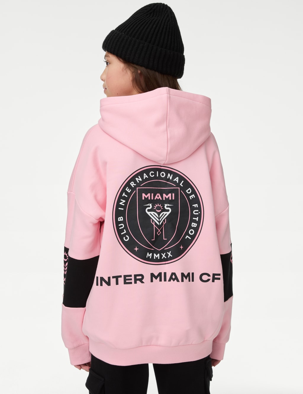 Cotton Rich Inter Miami Football Hoodie 6 16 Yrs M S Collection M S
