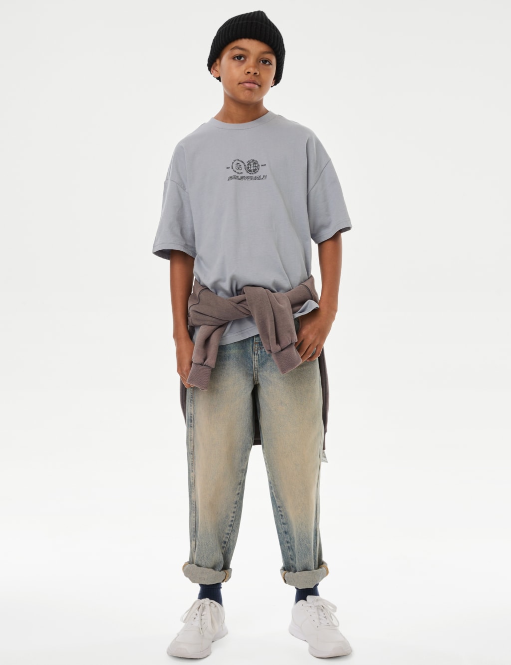 Pure Cotton SmileyWorld® Graphic T-Shirt (6-16 Yrs) 3 of 5