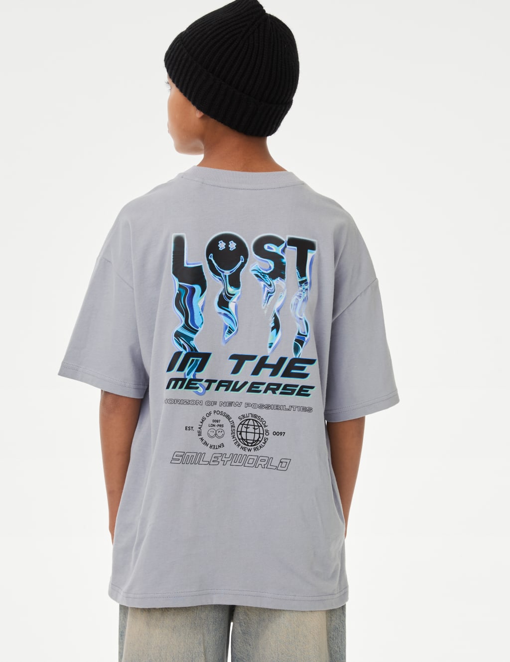 Pure Cotton SmileyWorld® Graphic T-Shirt (6-16 Yrs) 4 of 5