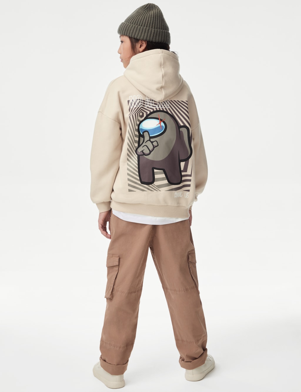 Cotton Rich Among Us Hoodie 6 16 Yrs M S Collection M S