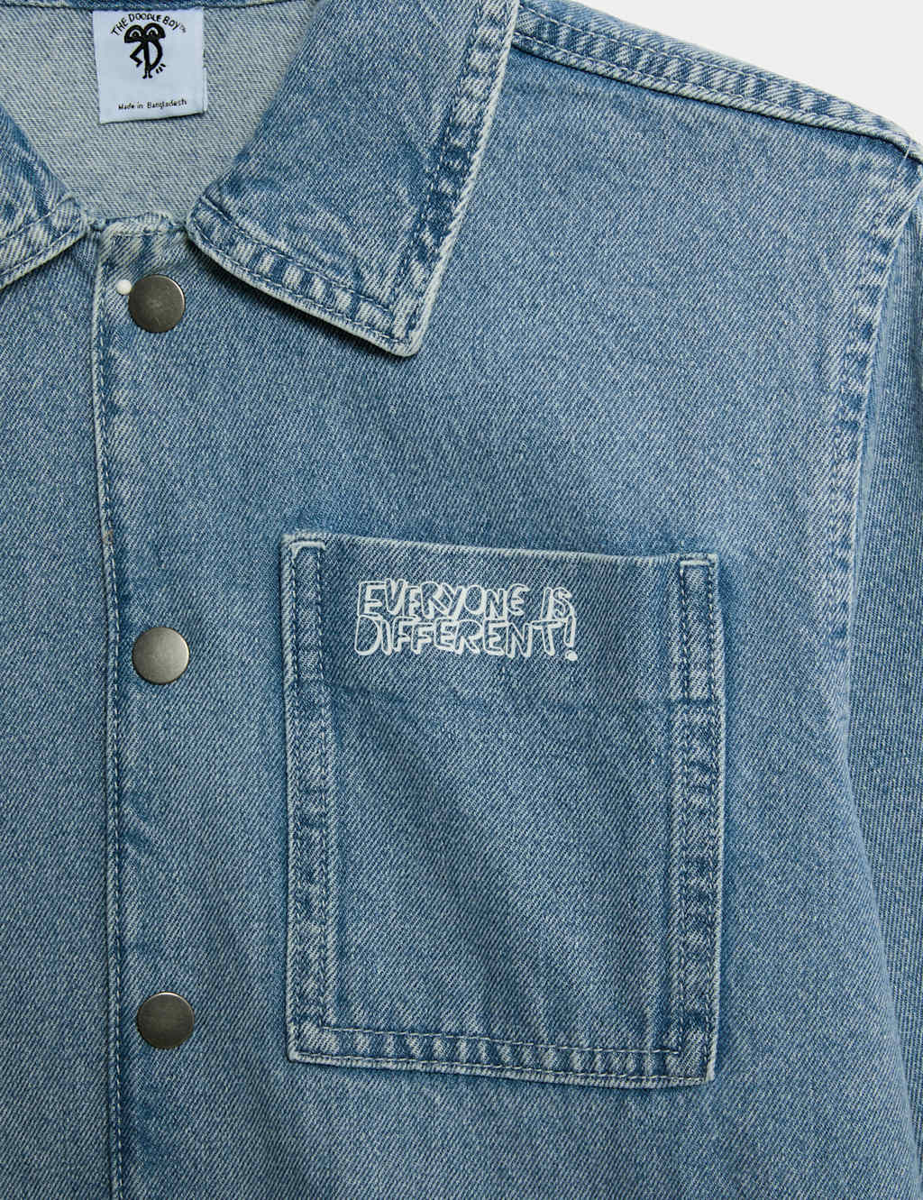 The Doodle Boy Graffiti Denim Jacket (2-16 Yrs) 7 of 8