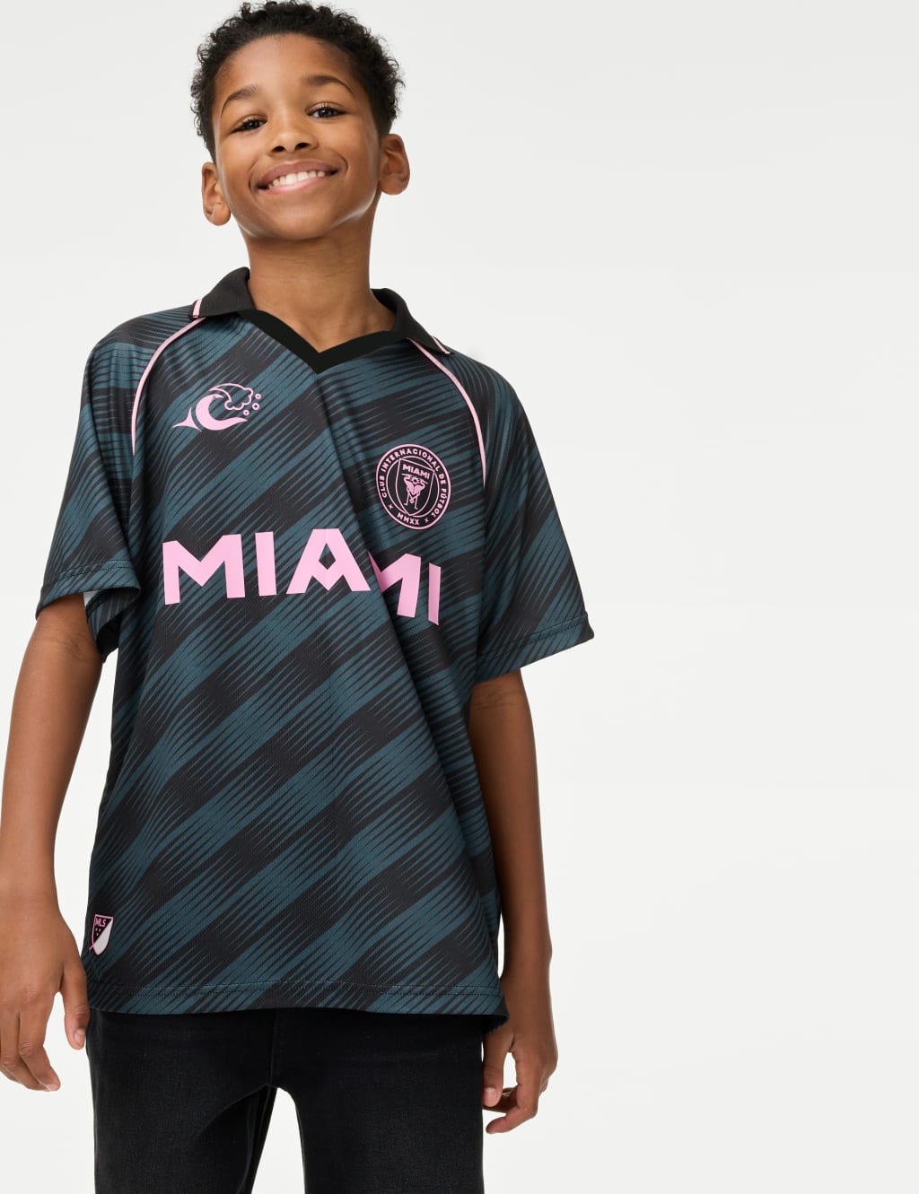 Inter Miami™ Football Polo Shirt (2-16 Yrs) 3 of 6