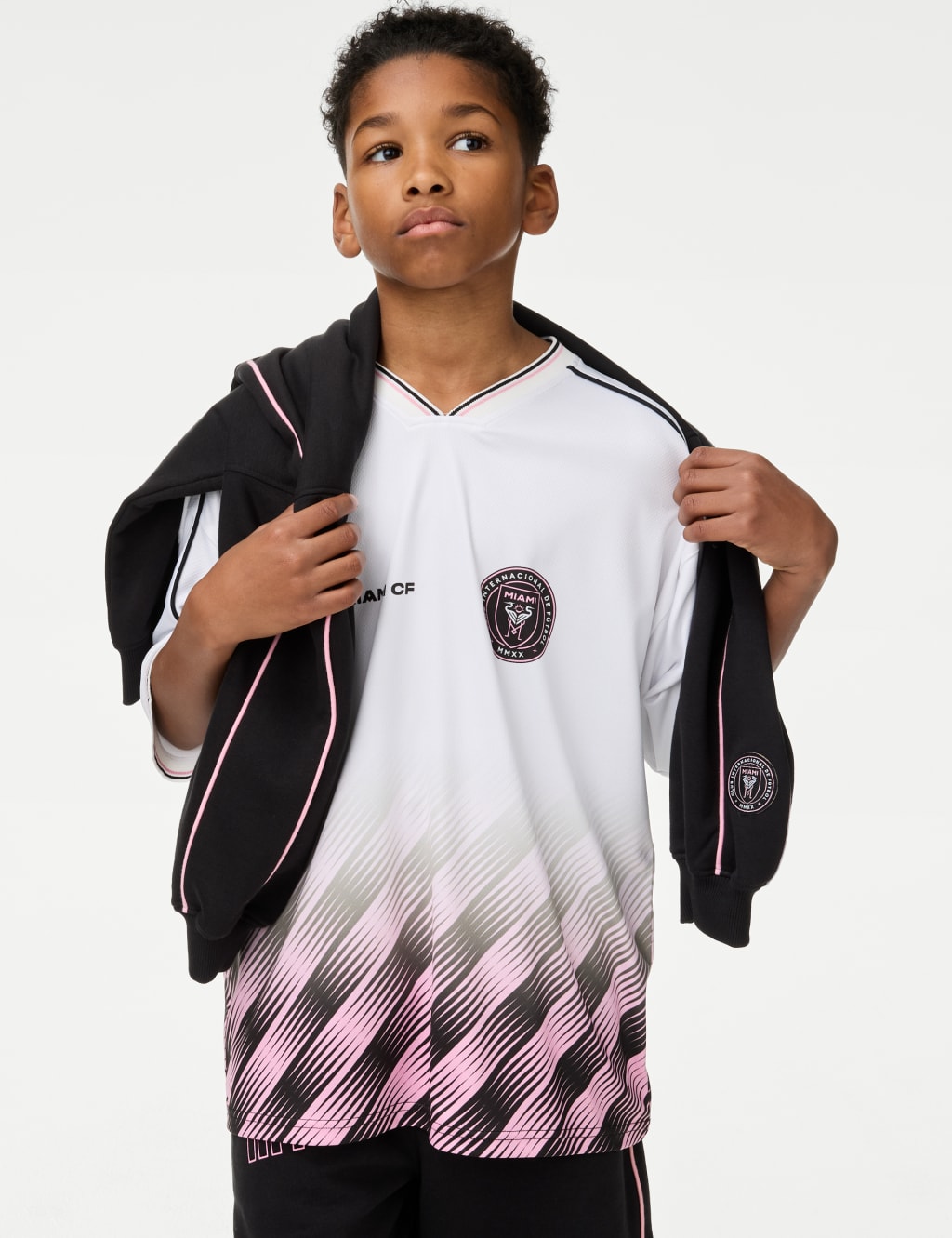 Cotton Rich Inter Miami™ Football T-Shirt (2-16 Yrs) 3 of 6
