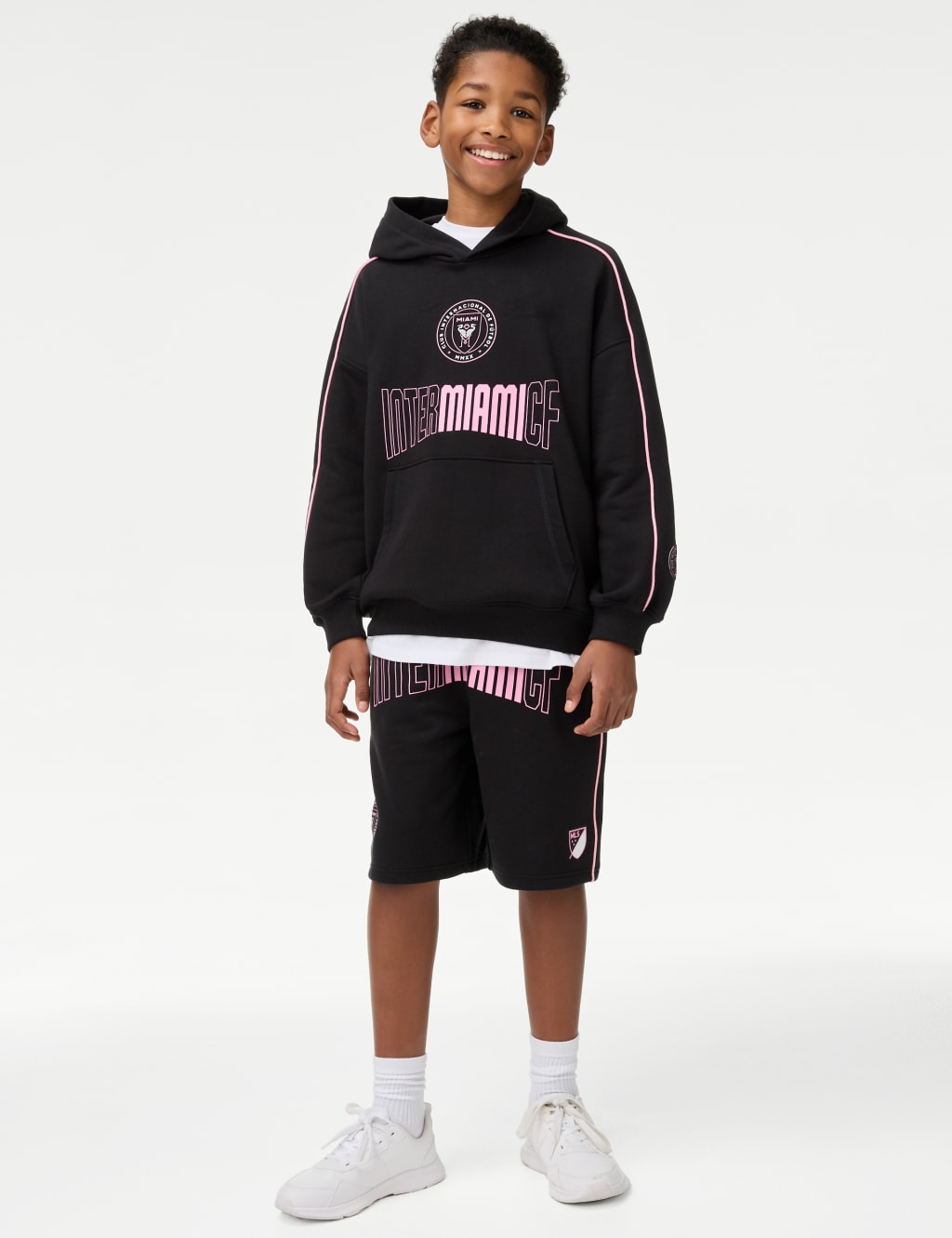 Cotton Rich Inter Miami Hoodie (2-16 Yrs) 4 of 7