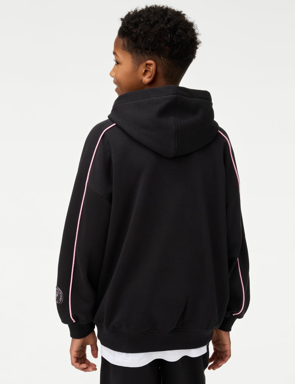 Cotton Rich Inter Miami Hoodie (2-16 Yrs) 5 of 7