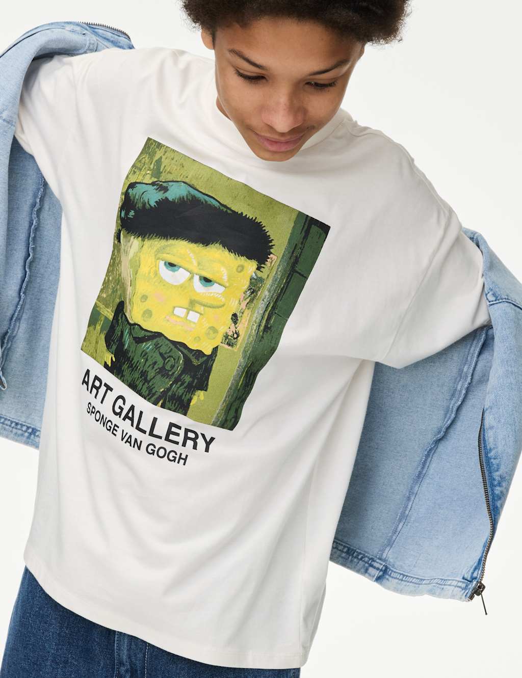 Pure Cotton SpongeBob SquarePants™ T-Shirt (6-16 Yrs) 3 of 6