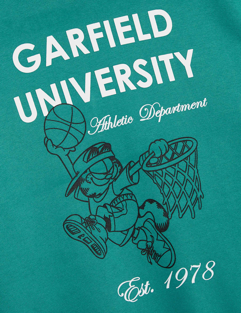 Cotton Rich Garfield Graphic Sweatshirt (6-16 Yrs) 5 of 6