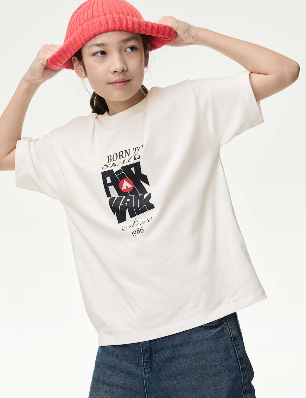 Pure Cotton Airwalk™ Skate Graphic T-Shirt (6-16 Yrs) 3 of 6