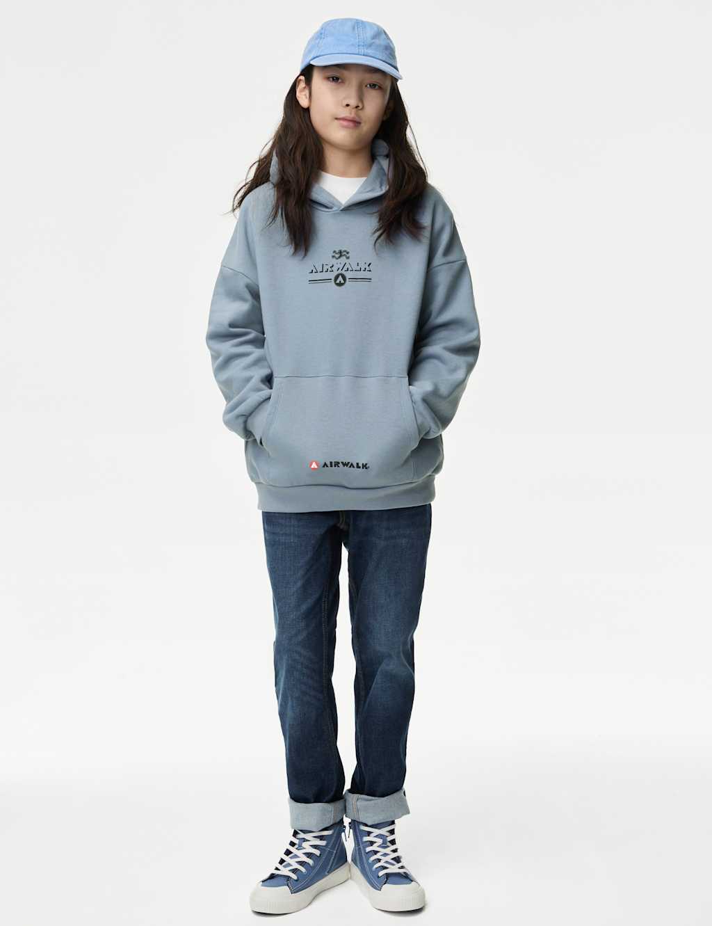 Cotton Rich Airwalk Graphic Hoodie (6-16 Yrs) 3 of 6